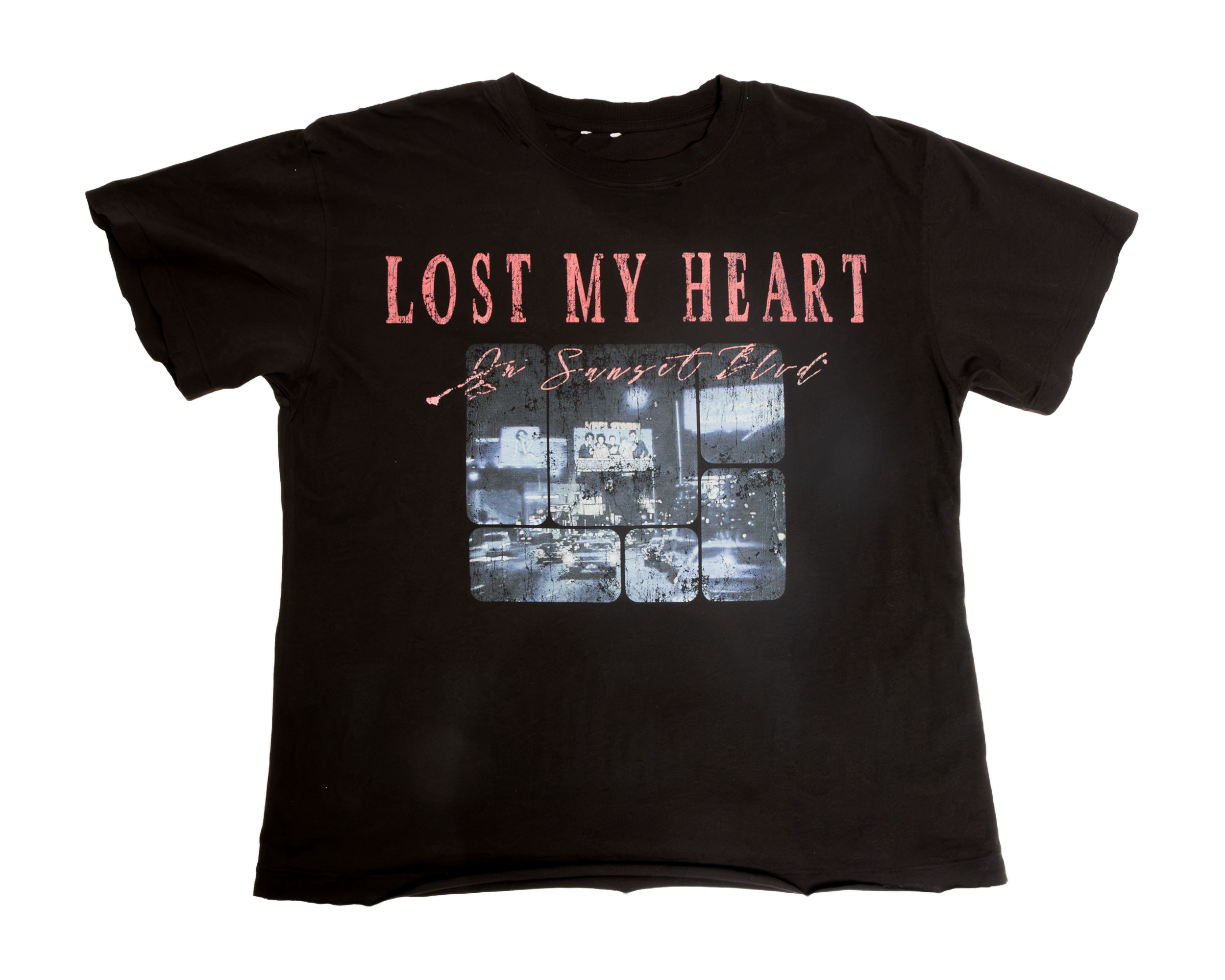 LOST MY HEART ON SUNSET BLVD T-SHIRT
