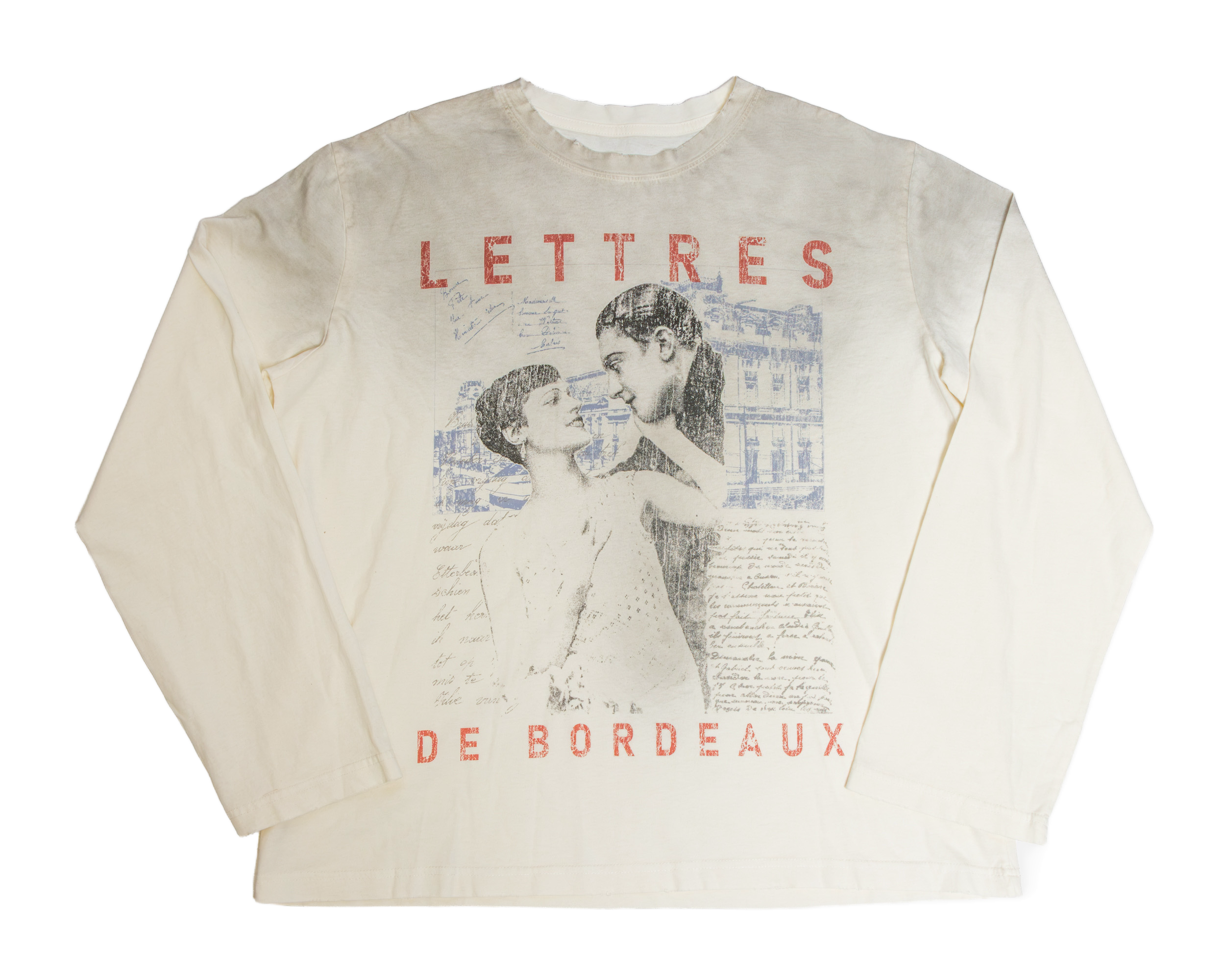 LETTRES DE BORDEAUX L/S T-SHIRT