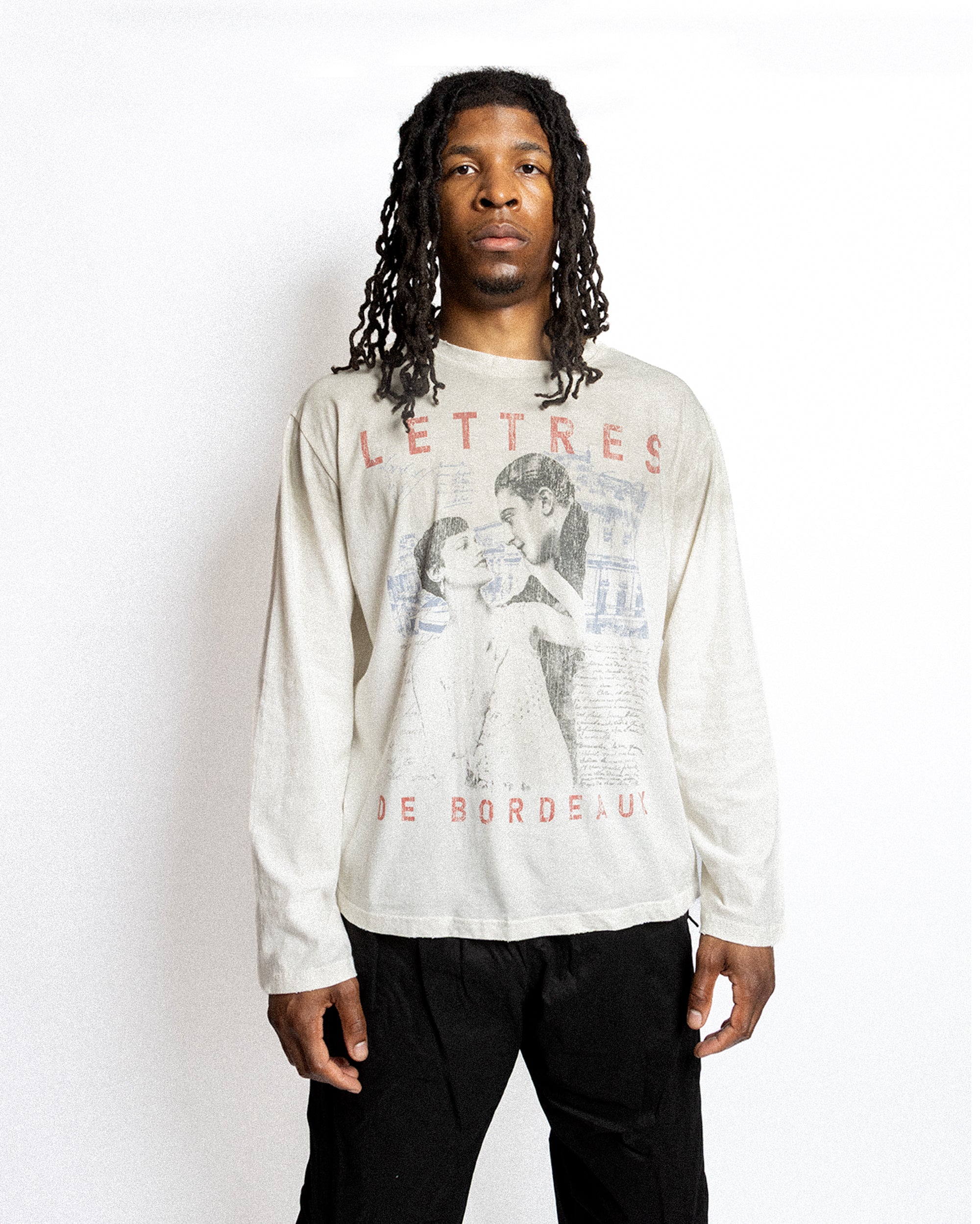 LETTRES DE BORDEAUX L/S T-SHIRT